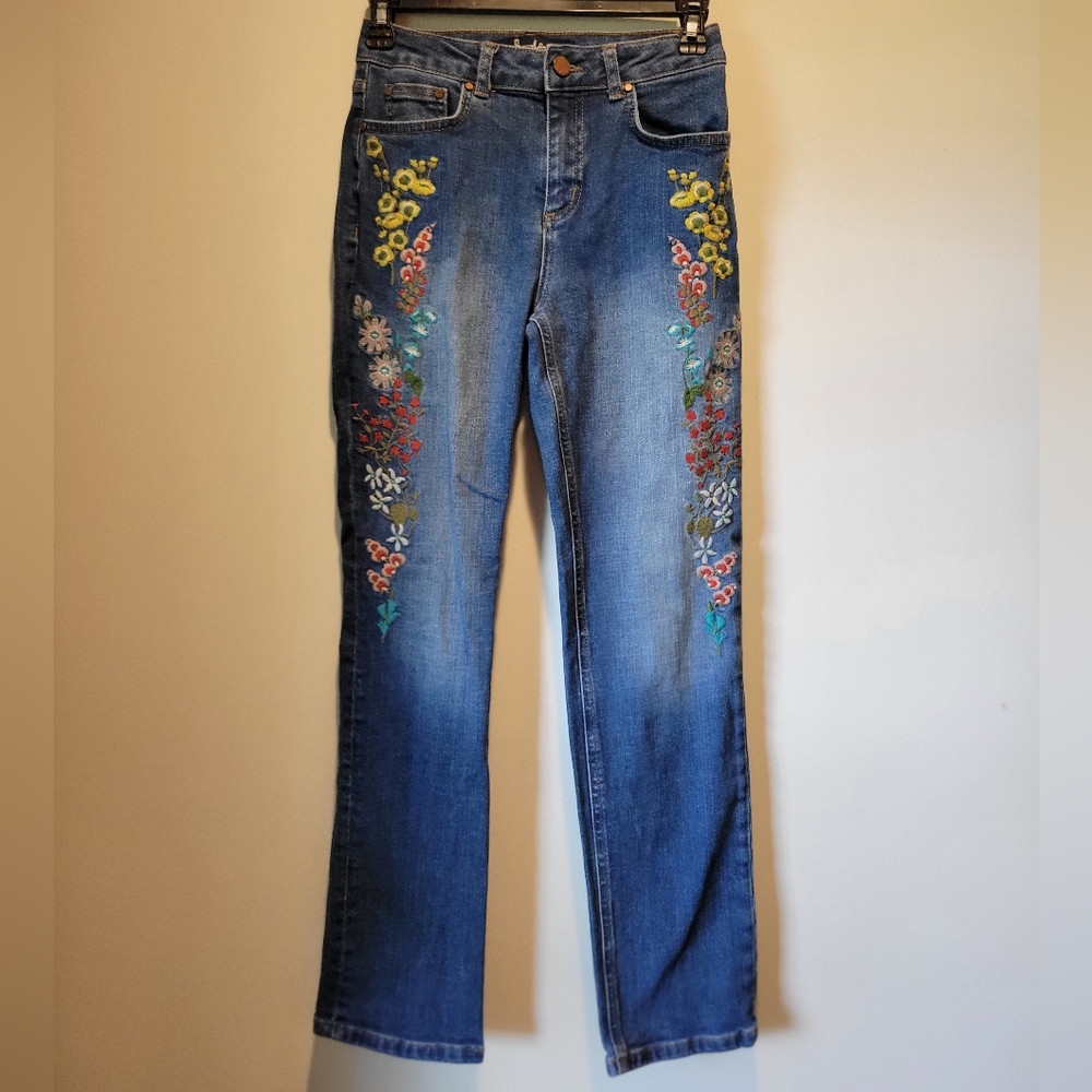 Boden Blue Straight Leg Jeans
